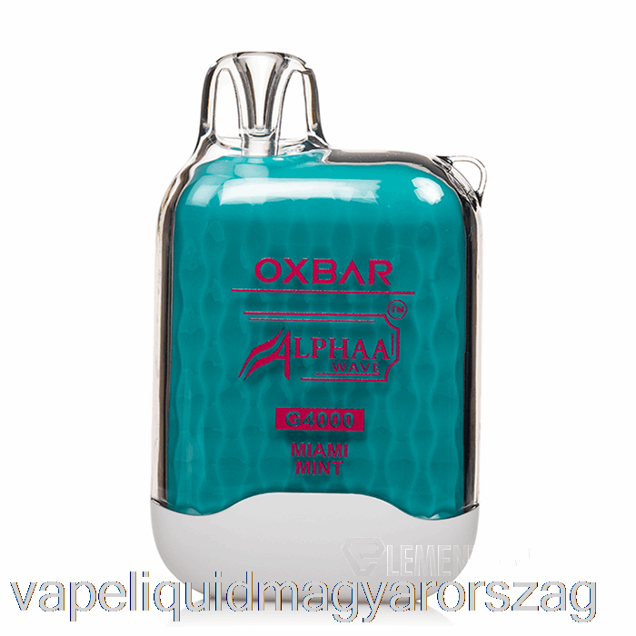 Oxbar G4000 Eldobható Miami Menta Vape Folyadék